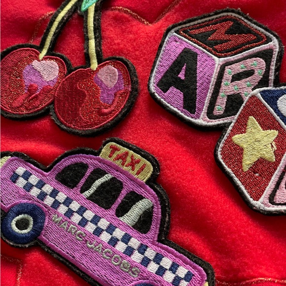 Marc Jacobs Baby Red Patch Dress - Picture 5 of 10